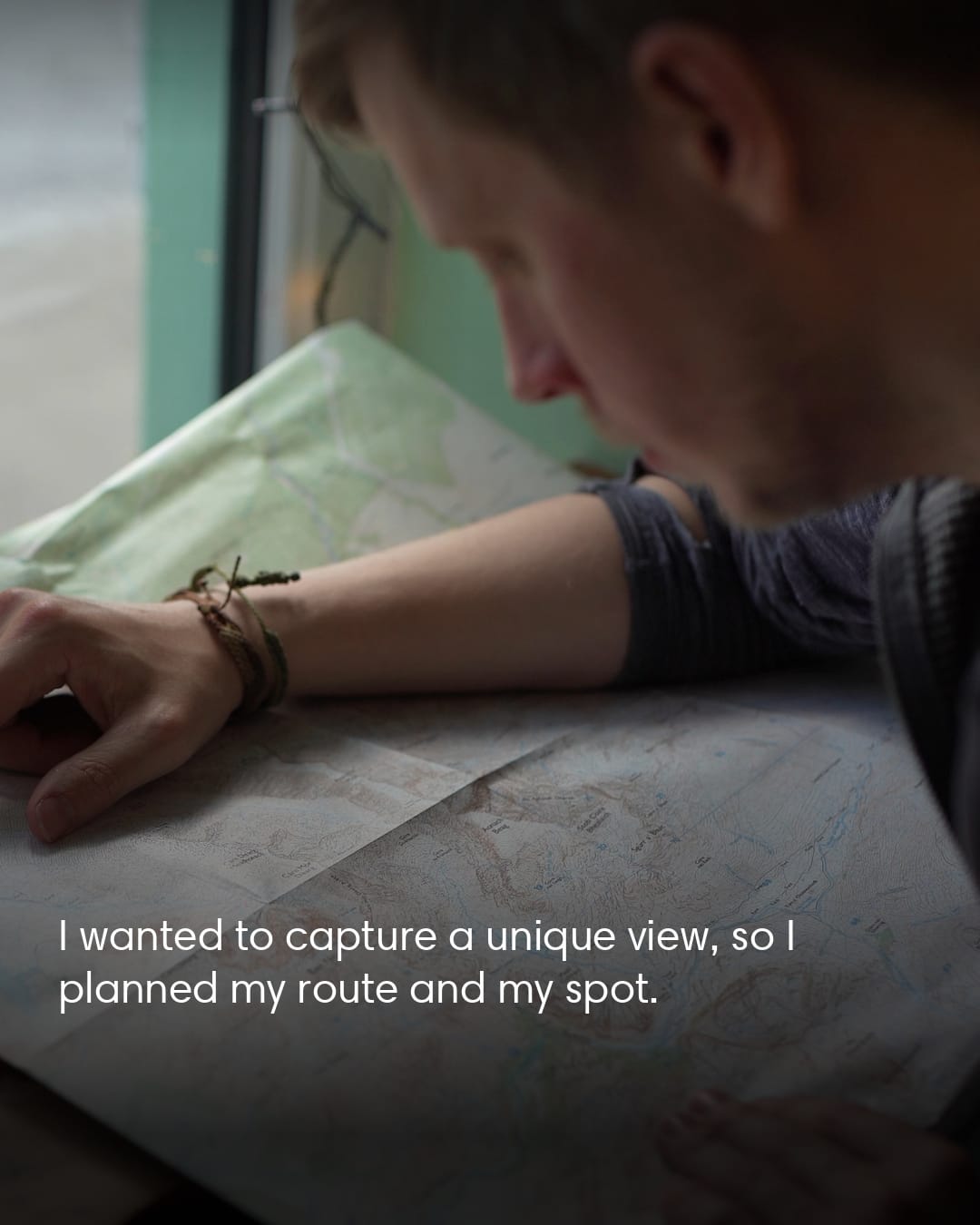 Behind the lens