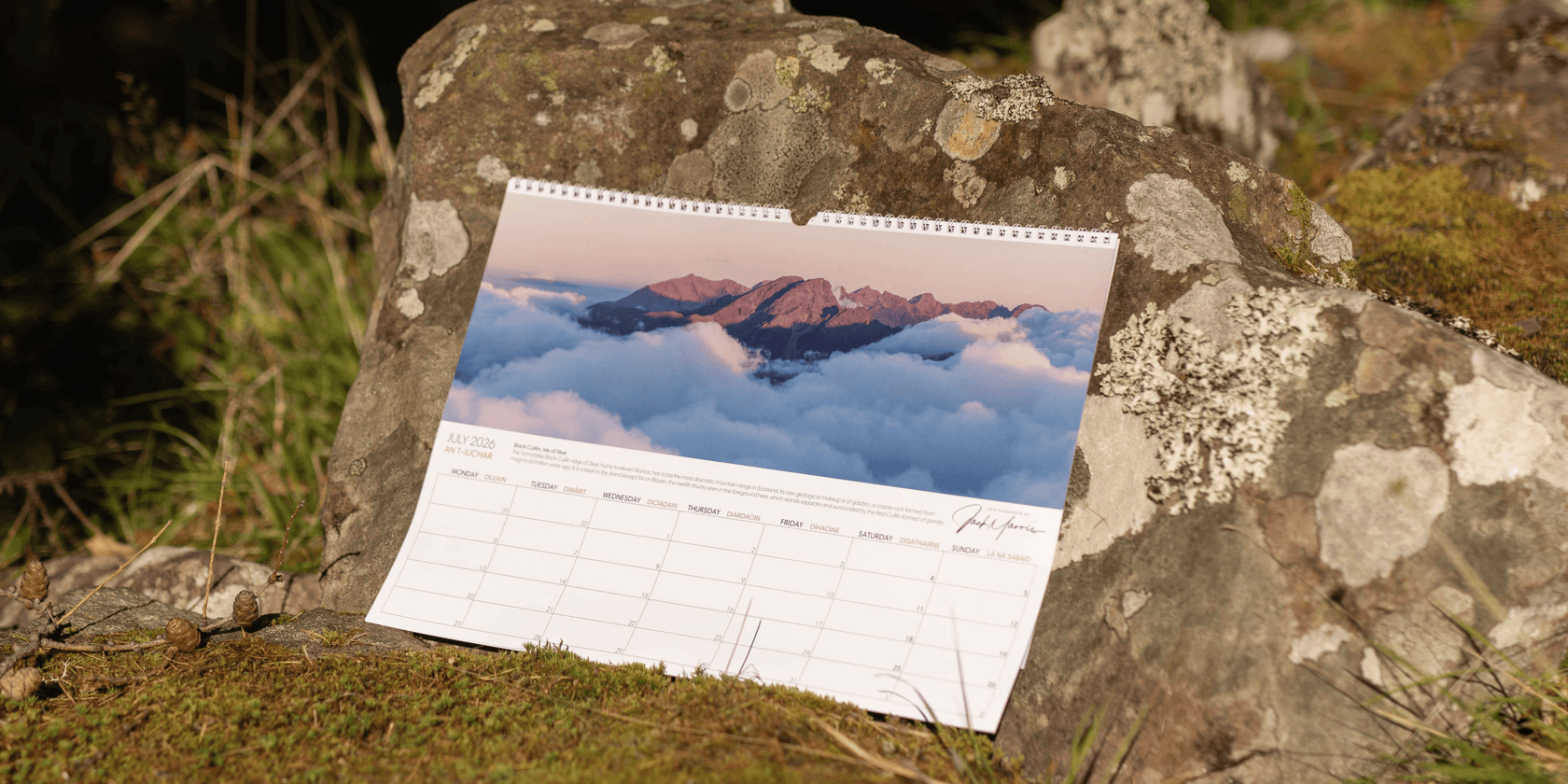 Applecross Gallery - Photography By Jack Marris 2026 A3 Wall Calendar - In Gallery 2026 A3 Wall Calendar - In Gallery