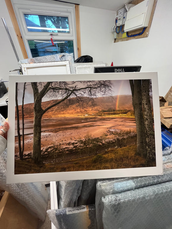 Applecross Gallery - Photography By Jack Marris Applecross Bay Rainbow with White Border Photographed by Jack Marris Canvas Applecross Bay Rainbow with White Border Photographed by Jack Marris Canvas