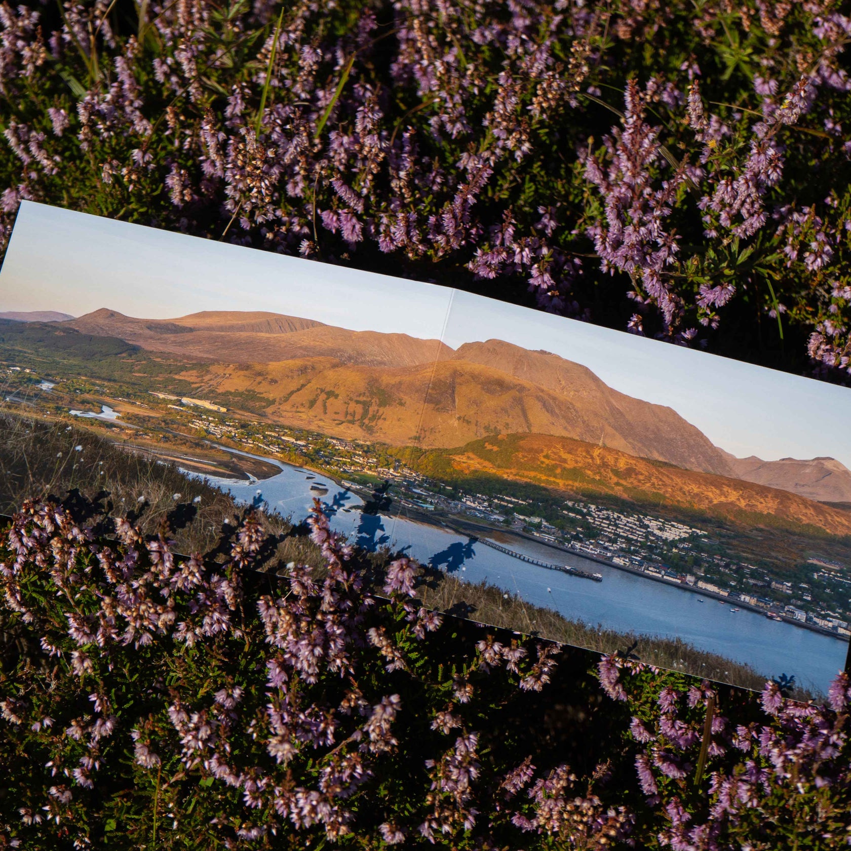 Applecross Gallery - Photography By Jack Marris Greeting Card, Ben Nevis and Fort William, Photographed by Jack Marris Greeting Card, Ben Nevis and Fort William, Photographed by Jack Marris