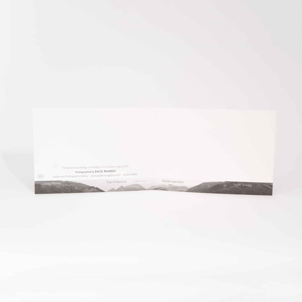 Applecross Gallery - Photography By Jack Marris Greeting Card Greeting Card, The Ballachulish Bridge, Photographed By Jack Marris Greeting Card, The Ballachulish Bridge, Photographed By Jack Marris