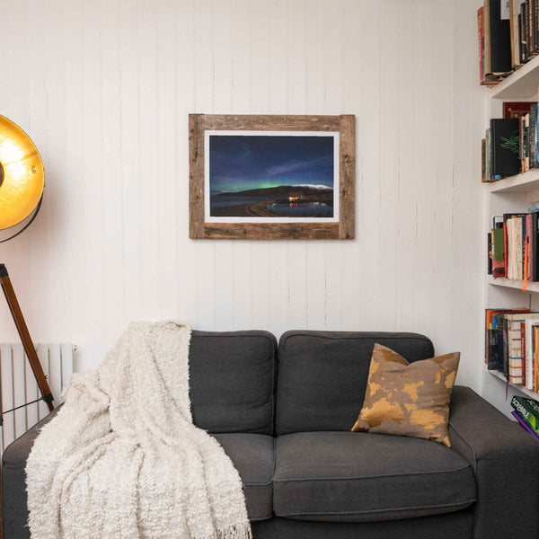 Applecross Photographic Gallery Image Medium Framed Canvas Burns Night Auroa Burns Night Auroa