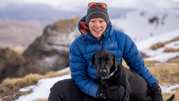 Jack Marris and his Dog Toivo