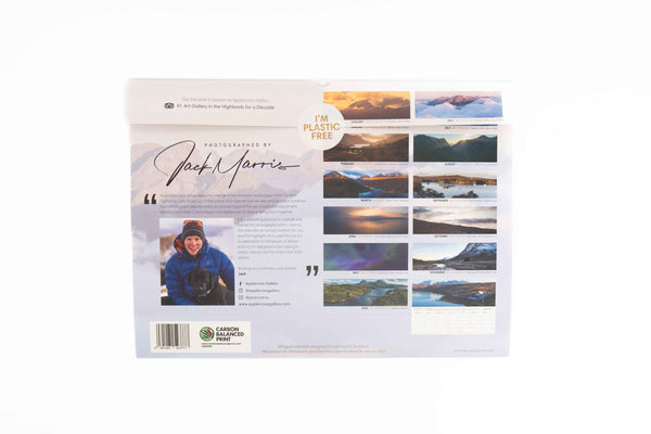 Applecross Gallery - Photographed By Jack Marris 2026 Scottish Landscape Calendar.
The 2026 calendar features images from the Isle of Skye, Glen Finnan, Glen Coe, Torridon and Applecross.