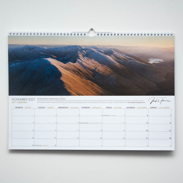 Applecross Gallery - Photography By Jack Marris 2027 Calendar The Photographed By Jack Marris 2027 Scottish Landscape Calendar 2027 Scottish Landscape Calendar | Photographed by Jack Marris
