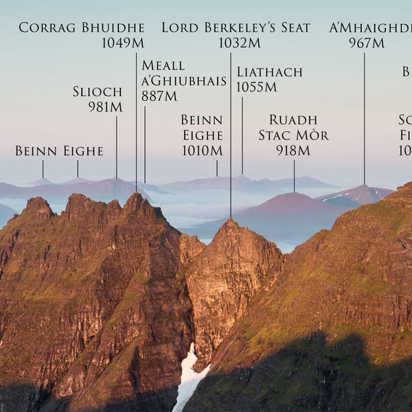 Applecross Gallery - Photography By Jack Marris An Teallach Sunrise, Named Panorama, Photographed by Jack Marris Scotland's An Teallach at Sunrise, Named - Photographed by Jack Marris