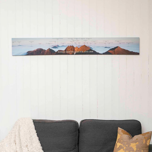 Applecross Gallery - Photography By Jack Marris An Teallach Sunrise, Named Panorama, Photographed by Jack Marris Scotland's An Teallach at Sunrise, Named - Photographed by Jack Marris