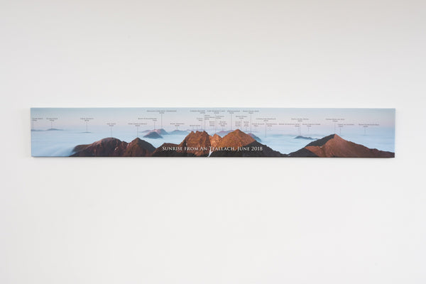 Applecross Gallery - Photography By Jack Marris An Teallach Sunrise, Named Panorama, Photographed by Jack Marris Scotland's An Teallach at Sunrise, Named - Photographed by Jack Marris