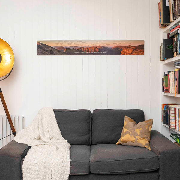 Applecross Gallery - Photography By Jack Marris Beinn Alligin Sunset, Named Panorama, Photographed by Jack Marris Scotland's Beinn Alligin at Sunset, Named - Photographed by Jack Marris