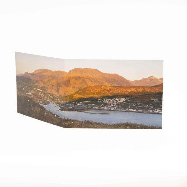 Applecross Gallery - Photography By Jack Marris Greeting Card, Ben Nevis from above Gaul, Photographed by Jack Marris Greeting Card, Ben Nevis from above Gaul, Photographed by Jack Marris