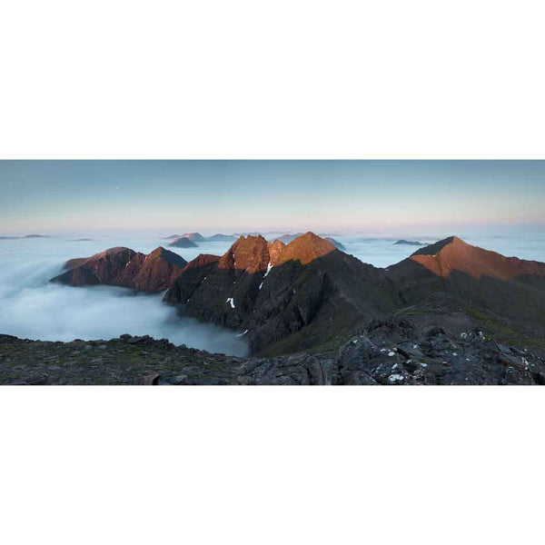 Applecross Gallery - Photography By Jack Marris Greeting Card Greeting Card, An Teallach Sunrise, Photographed By Jack Marris Greeting Card, An Teallach Sunrise, Photographed By Jack Marris