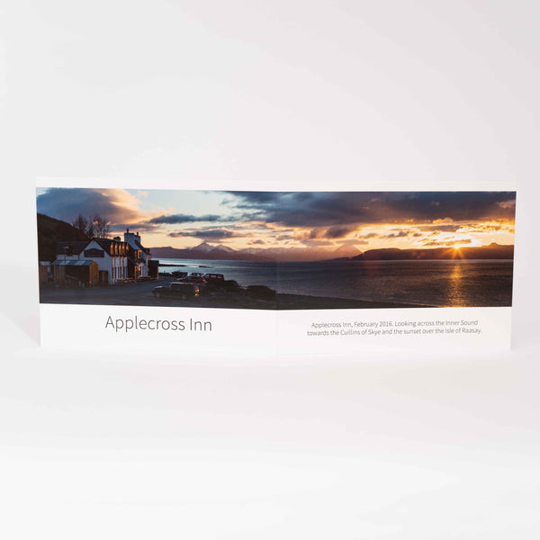 Applecross Gallery - Photography By Jack Marris Greeting Card Greeting Card, Applecross Inn at Sunset, Photographed By Jack Marris Greeting Card, Applecross Inn at Sunset, Photographed By Jack Marris