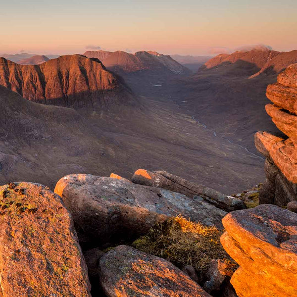 Applecross Gallery - Photography By Jack Marris Greeting Card Greeting Card, Beinn Alligin Sunrise, Photographed By Jack Marris Greeting Card, Beinn Alligin Sunrise, Photographed By Jack Marris