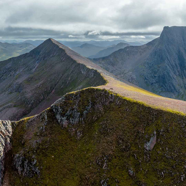 Applecross Gallery - Photography By Jack Marris Greeting Card Greeting Card, Ben Nevis and Carn Mor Dearg, Photographed By Jack Marris Greeting Card, Ben Nevis and Carn Mor Dearg, Photographed By Jack Marris