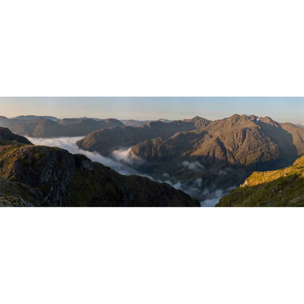 Applecross Gallery - Photography By Jack Marris Greeting Card Greeting Card, Cloud Inversion over Glen Coe and the Three Sisters, Photographed By Jack Marris Greeting Card, Cloud Inversion over Glen Coe and the Three Sisters, Photographed By Jack Marris