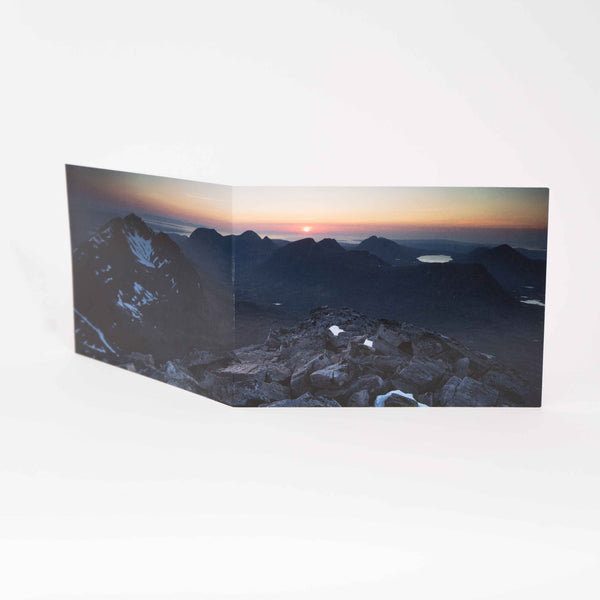 Applecross Gallery - Photography By Jack Marris Greeting Card Greeting Card, Liathach May Sunset, Photographed By Jack Marris Greeting Card, Liathach May Sunset, Photographed By Jack Marris