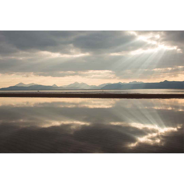 Applecross Gallery - Photography By Jack Marris Greeting Card Greeting Card, Sand Reflection, Photographed By Jack Marris Greeting Card, Sand Reflection, Photographed By Jack Marris