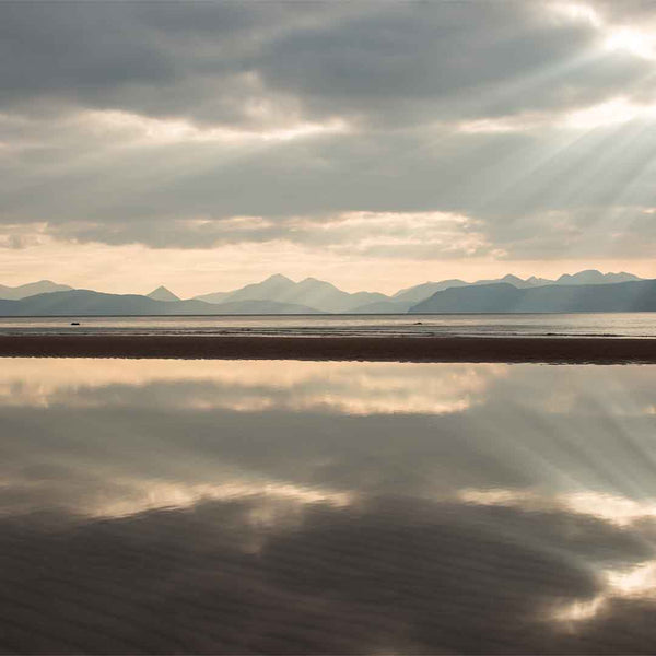 Applecross Gallery - Photography By Jack Marris Greeting Card Greeting Card, Sand Reflection, Photographed By Jack Marris Greeting Card, Sand Reflection, Photographed By Jack Marris