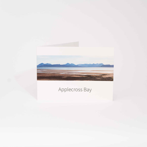 Applecross Gallery - Photography By Jack Marris Greeting Card Greeting Card, Spring Tide On Applecross Bay, Photographed By Jack Marris Greeting Card, Spring Tide On Applecross Bay, Photographed By Jack Marris