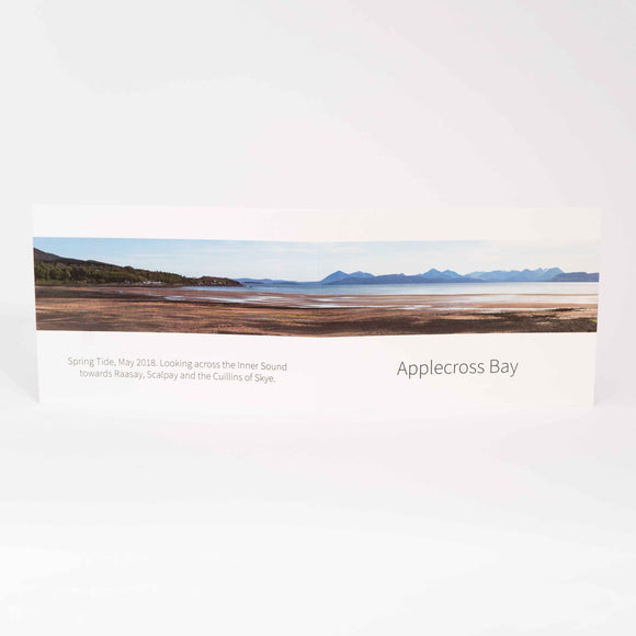 Applecross Gallery - Photography By Jack Marris Greeting Card Greeting Card, Spring Tide On Applecross Bay, Photographed By Jack Marris Greeting Card, Spring Tide On Applecross Bay, Photographed By Jack Marris