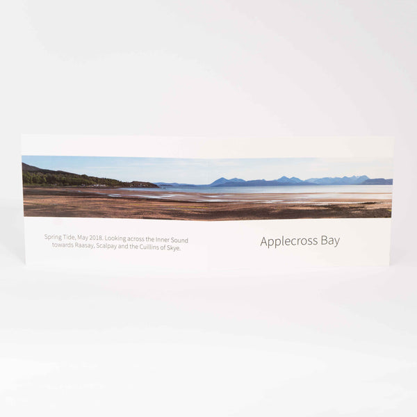 Applecross Gallery - Photography By Jack Marris Greeting Card Greeting Card, Spring Tide On Applecross Bay, Photographed By Jack Marris Greeting Card, Spring Tide On Applecross Bay, Photographed By Jack Marris