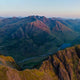 Applecross Gallery - Photography By Jack Marris Greeting Card Greeting Card, Sunset on the Aonach Eagach, Photographed By Jack Marris Greeting Card, Sunset on the Aonach Eagach, Photographed By Jack Marris