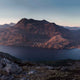 Applecross Gallery - Photography By Jack Marris Greeting Card Greeting Card, Sunset over Loch Maree and Siloch, Photographed By Jack Marris Greeting Card, Sunset over Loch Maree and Siloch, Photographed By Jack Marris