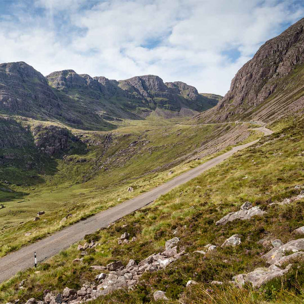 Applecross Gallery - Photography By Jack Marris Greeting Card Greeting Card, The Bealach na Ba in September, Photographed By Jack Marris Greeting Card, The Bealach na Ba in September, Photographed By Jack Marris