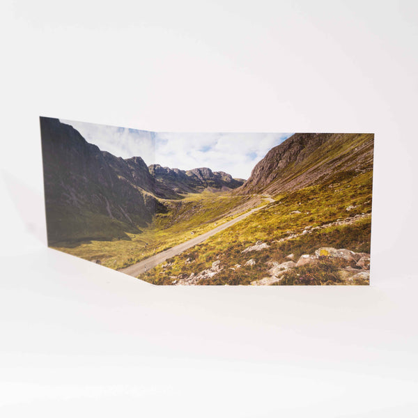 Applecross Gallery - Photography By Jack Marris Greeting Card Greeting Card, The Bealach na Ba in September, Photographed By Jack Marris Greeting Card, The Bealach na Ba in September, Photographed By Jack Marris