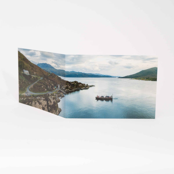 Applecross Gallery - Photography By Jack Marris Greeting Card Greeting Card, The Glenelg Ferry, Photographed By Jack Marris Greeting Card, The Glenelg Ferry, Photographed By Jack Marris