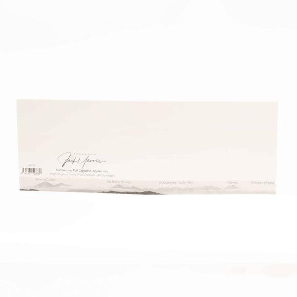 Applecross Gallery - Photography By Jack Marris Greeting Card, Poll Creadha, Applecross, Photographed by Jack Marris Greeting Card, Poll Creadha, Applecross, Photographed by Jack Marris