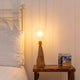 Applecross Gallery - Photography By Jack Marris Lamp 036 Rustic Larch Fairy Table Lamp Rustic Wooden Table or Desk Lamp - Unique Interior Design & Home Décor