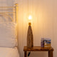 Applecross Gallery - Photography By Jack Marris Lamp 055 Rustic Larch Fairy Table Lamp Rustic Wooden Table or Desk Lamp - Unique Interior Design & Home Décor