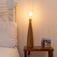 Applecross Gallery - Photography By Jack Marris Lamp 058 Rustic Larch Fairy Table Lamp Rustic Wooden Table or Desk Lamp - Unique Interior Design & Home Décor