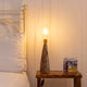 Applecross Gallery - Photography By Jack Marris Lamp 060 Rustic Larch Fairy Table Lamp Rustic Wooden Table or Desk Lamp - Unique Interior Design & Home Décor