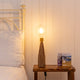 Applecross Gallery - Photography By Jack Marris Lamp 064 Rustic Larch Fairy Table Lamp Rustic Wooden Table or Desk Lamp - Unique Interior Design & Home Décor
