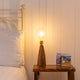 Applecross Gallery - Photography By Jack Marris Lamp 068 Rustic Larch Fairy Table Lamp Rustic Wooden Table or Desk Lamp - Unique Interior Design & Home Décor