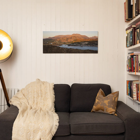 Applecross Gallery - Photography By Jack Marris Medium Canvas Ben Nevis and Fort William, Photographed by Jack Marris Ben Nevis and Fort William, Photographed by Jack Marris