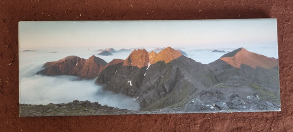 Applecross Gallery - Photography By Jack Marris Outlet An Teallach Sunrise Photographed by Jack Marris 22x8 inches Outlet An Teallach Sunrise Photographed by Jack Marris 22x8 inches