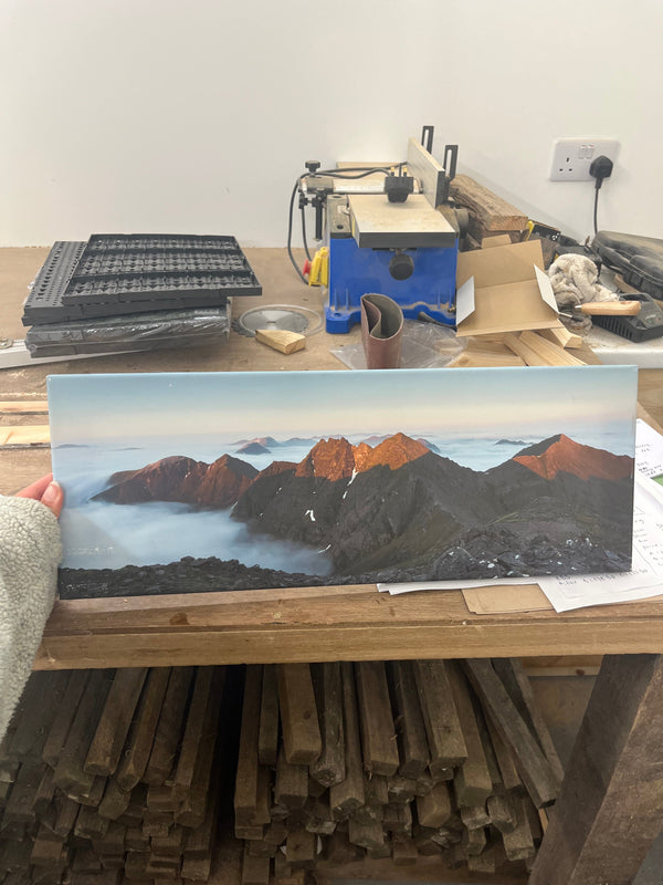Applecross Gallery - Photography By Jack Marris Outlet An Teallach Sunrise Photographed by Jack Marris Canvas 22x8 inches Outlet An Teallach Sunrise Photographed by Jack Marris Canvas 22x8 inches