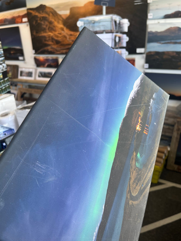 Applecross Gallery - Photography By Jack Marris Outlet Burns Night Aurora Photographed by Jack Marris Canvas 12x8 inches Outlet Burns Night Aurora Photographed by Jack Marris Canvas 12x8 inches
