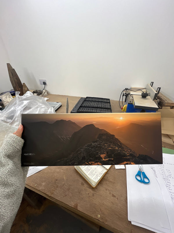 Applecross Gallery - Photography By Jack Marris Outlet Liathach October Sunrise Photographed by Jack Marris Canvas 22x8 inches Outlet Liathach October Sunrise Photographed by Jack Marris Canvas 22x8 inches