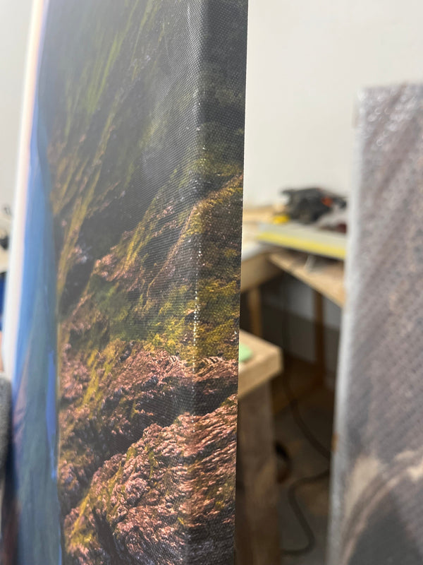 Applecross Gallery - Photography By Jack Marris Outlet Sunset on the Aonach Eagach Photographed by Jack Marris Canvas 40x16 inches Outlet Sunset on the Aonach Eagach Photographed by Jack Marris Canvas 40x16 inches