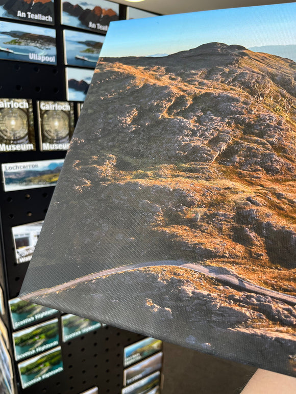 Applecross Gallery - Photography By Jack Marris Outlet The Hill Photographed by Jack Marris Canvas 22x10 inches Outlet The Hill Photographed by Jack Marris Canvas 22x10 inches