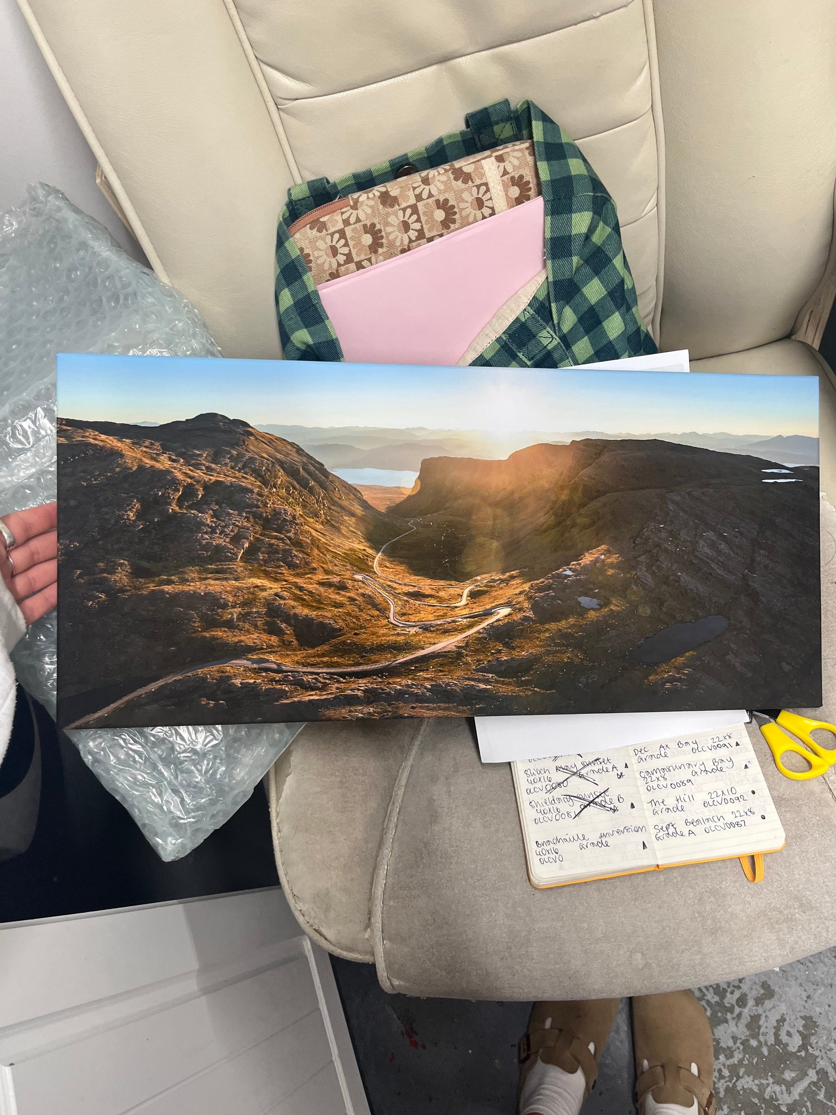 Applecross Gallery - Photography By Jack Marris Outlet The Hill Photographed by Jack Marris Canvas 22x10 inches Outlet The Hill Photographed by Jack Marris Canvas 22x10 inches