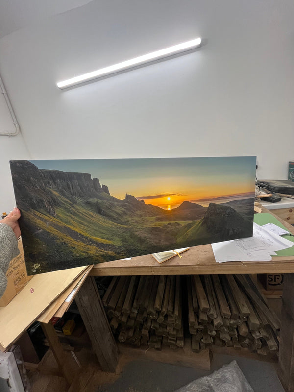 Applecross Gallery - Photography By Jack Marris Outlet The Quiraing Photographed by Jack Marris Canvas 40x16 inches Outlet The Quiraing Photographed by Jack Marris Canvas 40x16 inches