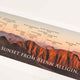 Applecross Gallery - Photography By Jack Marris Signed Fine Art Print (33.5" x 4.5") Beinn Alligin Sunset, Named Panorama, Photographed by Jack Marris Scotland's Beinn Alligin at Sunset, Named - Photographed by Jack Marris