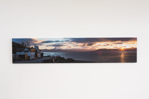 Applecross Photographic Gallery Image Applecross Inn at Sunset