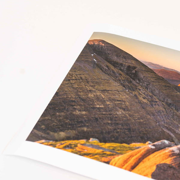 Applecross Photographic Gallery Image Beinn Alligin Sunset Beinn Alligin Sunset