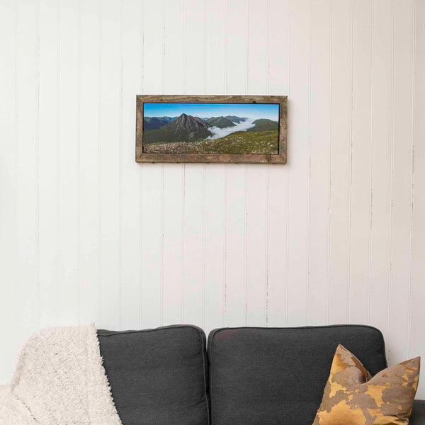 Applecross Photographic Gallery Image Buachaille Etive Mor and inversion over Glen Coe from Beinn a' Chrulaist Buachaille Etive Mor and inversion over Glen Coe from Beinn a' Chrulaist